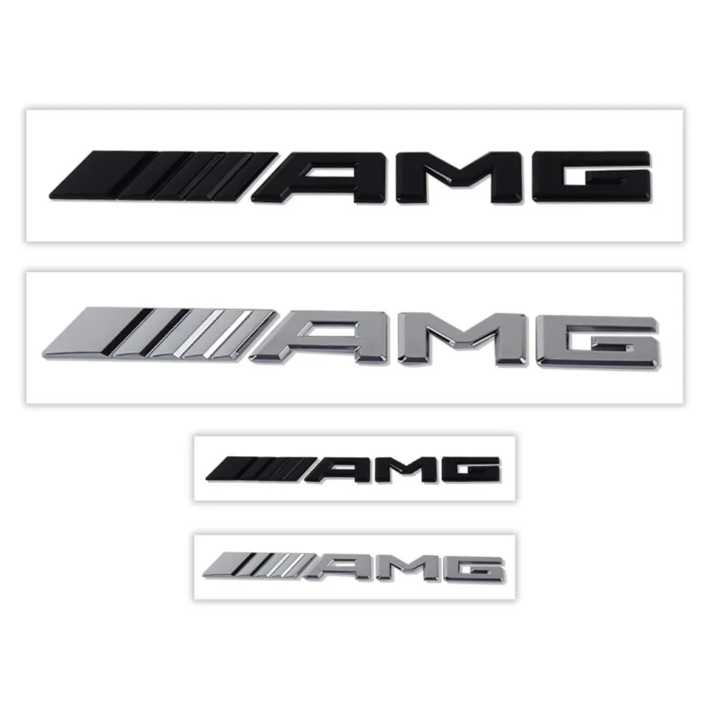 3D значок AMG автомобиля ABS задняя наклейка на багажник украшение аксессуар для