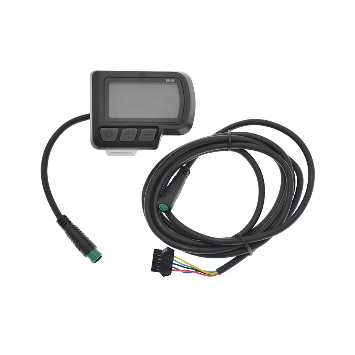 

24V 36V 48V Electric Bicycle EN06 Display SM/Waterproof 5Pin Plug LCD Screen for Ebike Parts