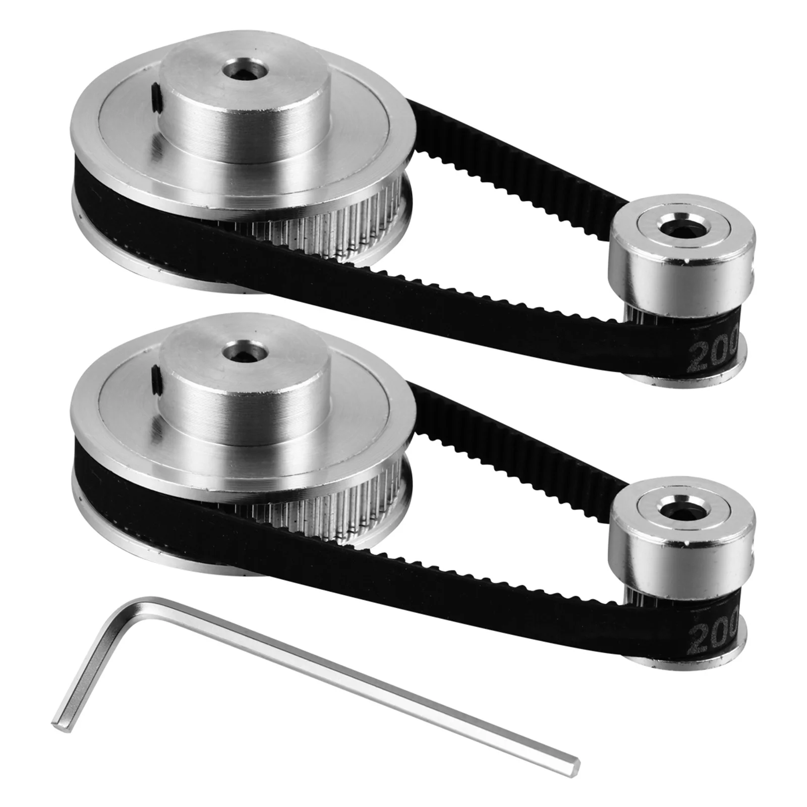 

1 Set Durable Pulley Synchronous Wheel Timing Belt 3D Accessories Kit