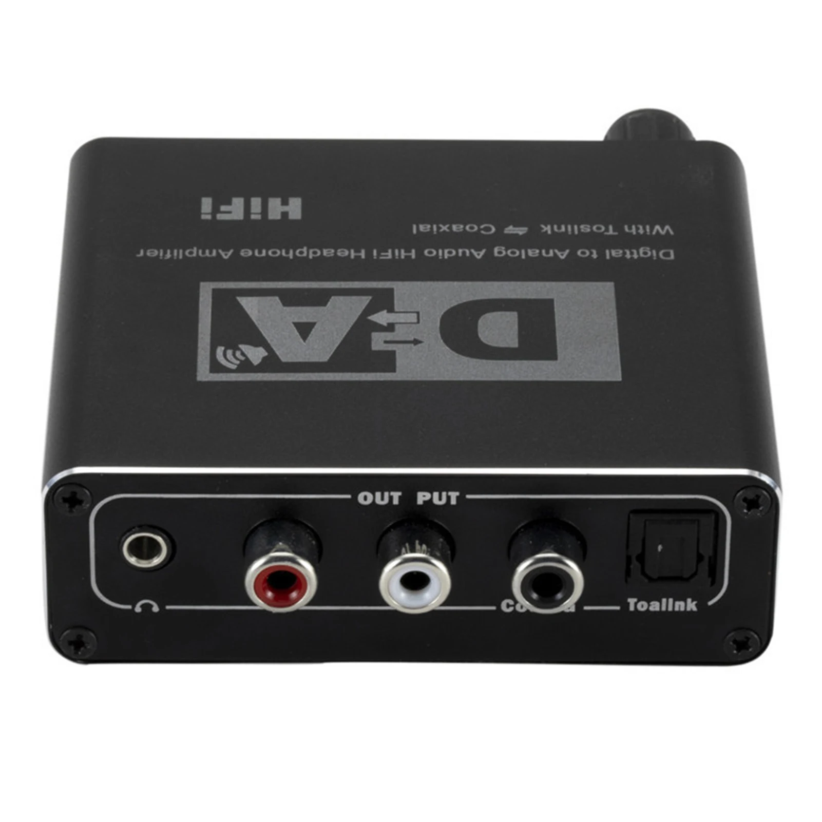 

Digital to Analog Converter 5.1 Channel Audio Separation 3.5mm Headphone with Adjustment