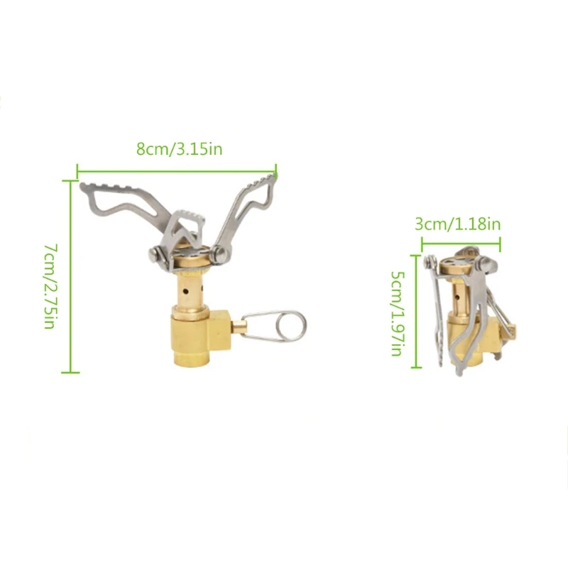 

Mini Backpacking Stove Picnic Stove Lightweight Camp Gas Stove Portable Pocket Stove Propane Stove Lightweight Stove