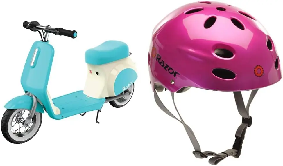 

Mod Petite - 12V Miniature Euro-Style Scooter for Ages 7+, 100-watt Motor, Up to 40 min Ride Time, for Riders up to 110 lbs &am