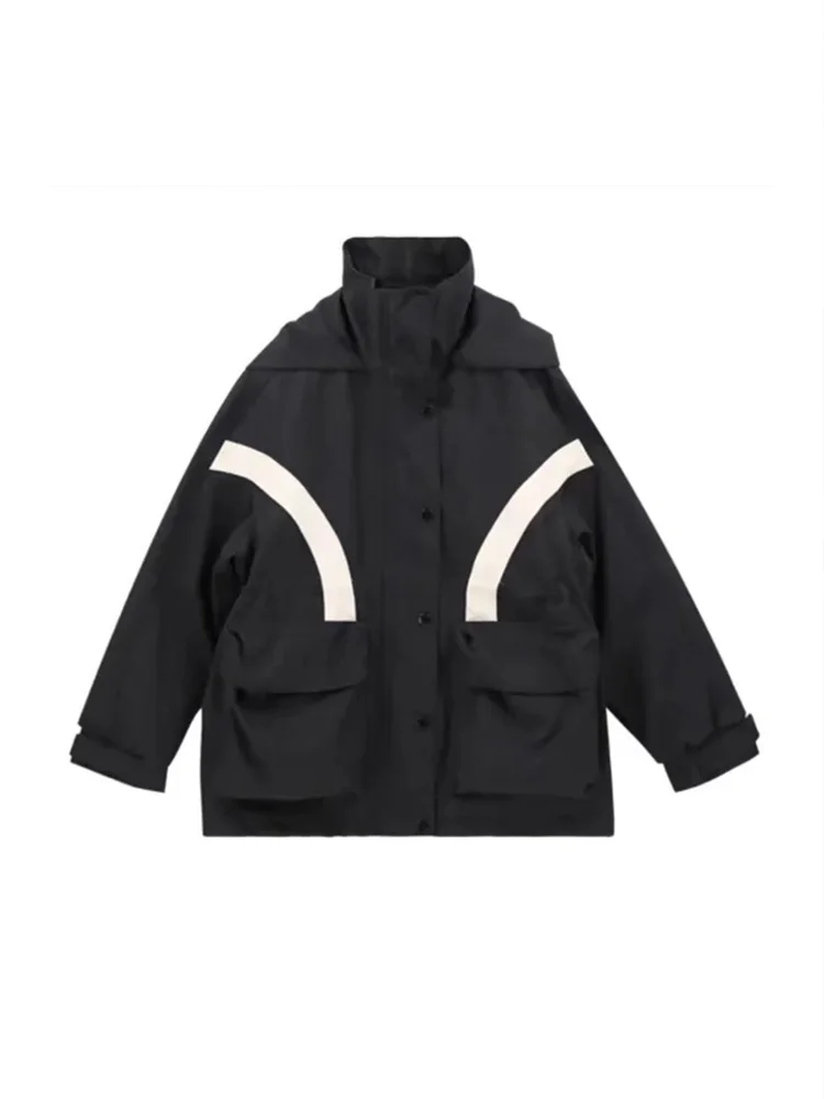 Пуховик-карго с хлопковой подкладкой женская зимняя одежда 2024 новые модные