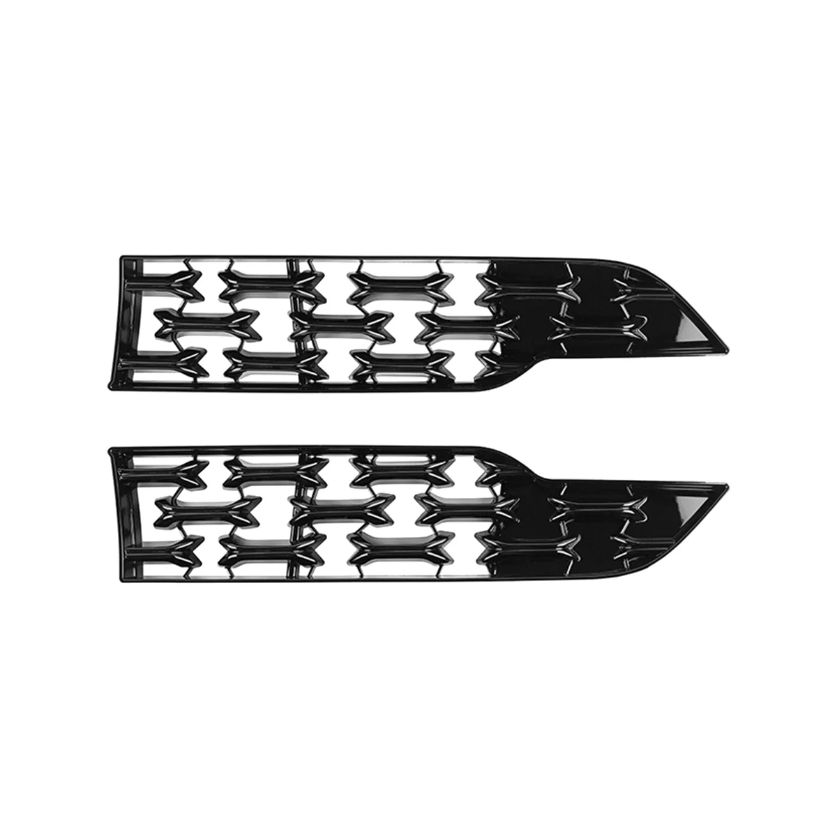 

Front Lower Bumper Grill Grille Moulding Cover for -50 2020-2023 Car Front Bottom Middle Net Decoration