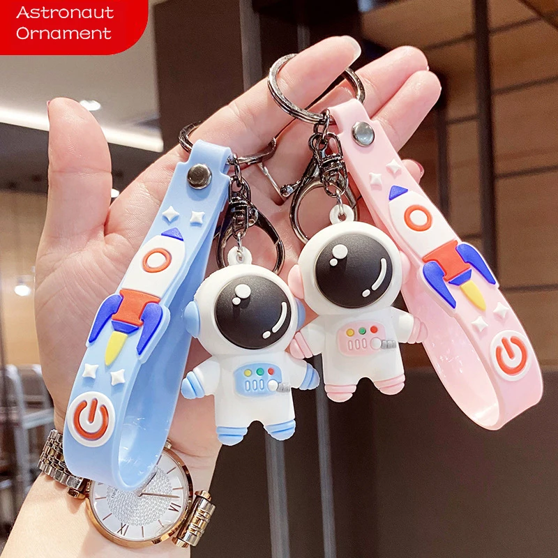 

Lightning Offers Free Shipping Cute Hangings Astronaut Pendant Sculptures & Figurines Home Decoration Kawaii Key Chain Doll Gift