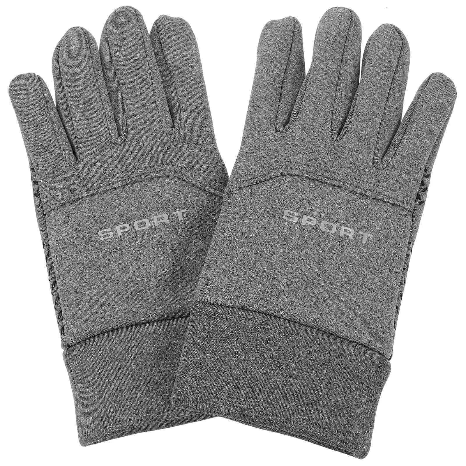 

1 Pair Full Finger Gloves Bike Gloves Motorcycle Gloves for Men Nonslip Gloves Touch Screen Gloves