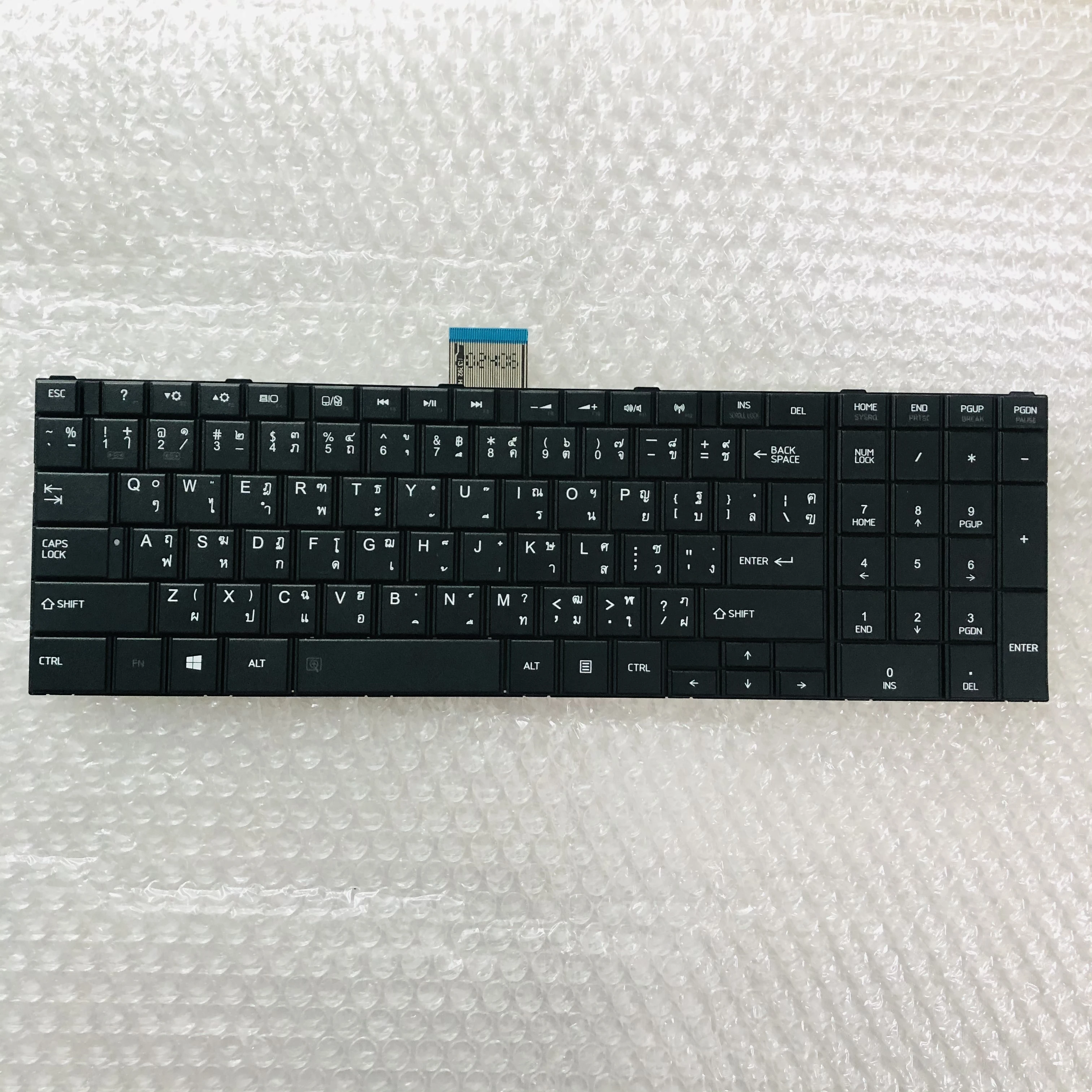Клавиатура для ноутбука XIN TOSHIBA Satellite C850 C855 C850D C870 L850 L855 L870 L875 без рамки черная с