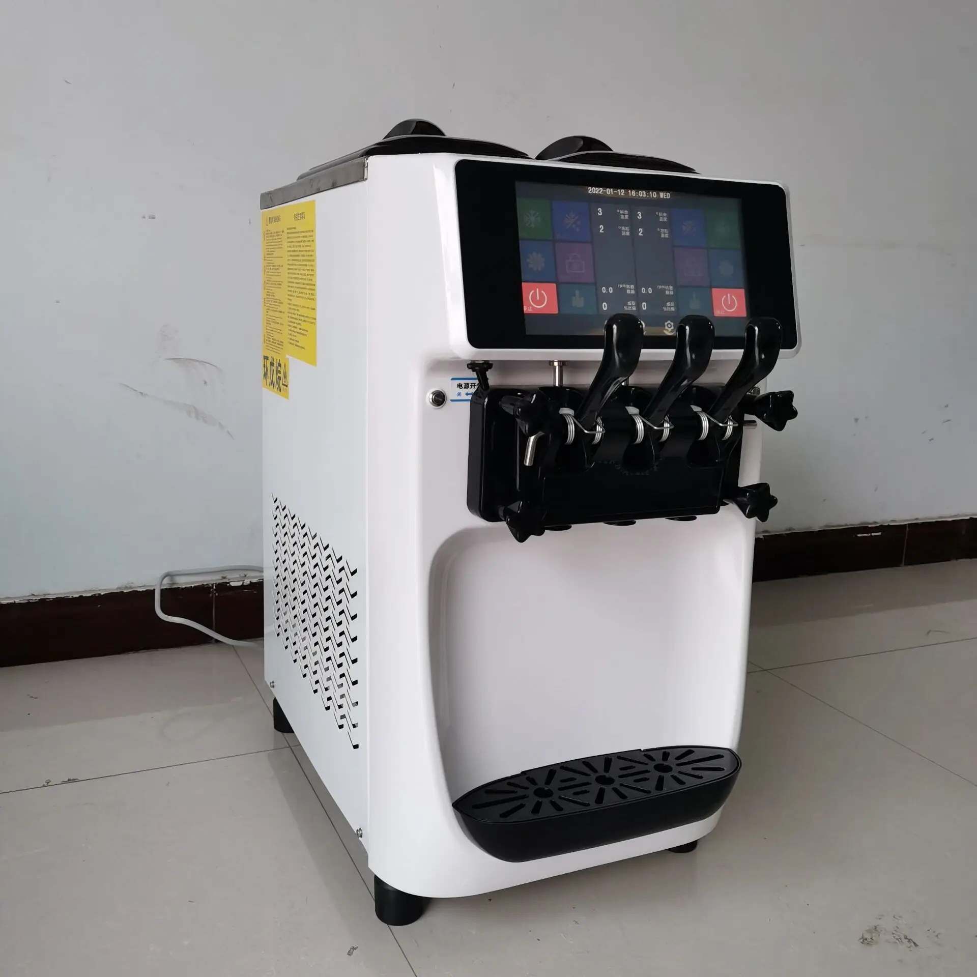 

New With Ice Cream Making Machine Commercial Fully Automatic Sweet Cone Ice Cream Machine