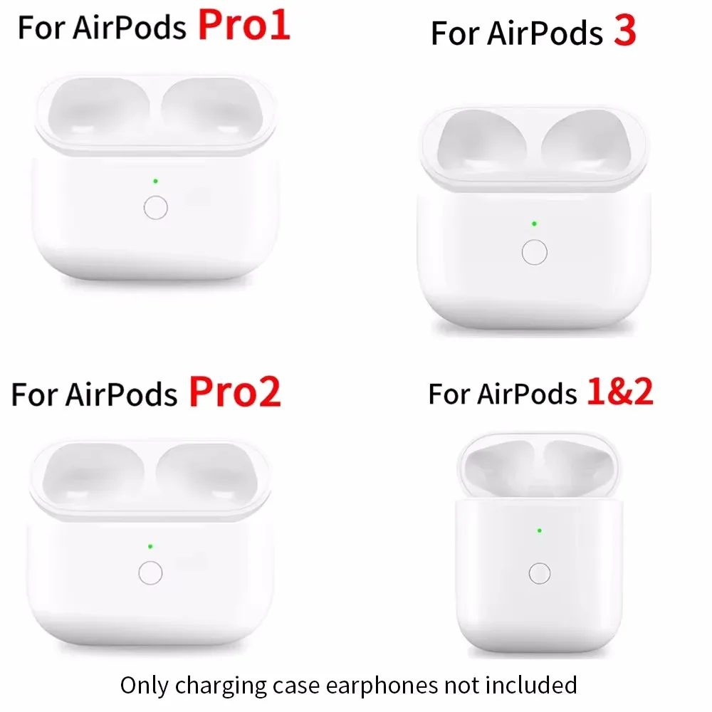 Чехол для беспроводной зарядки наушников AirPods Pro 1 зарядное устройство замена