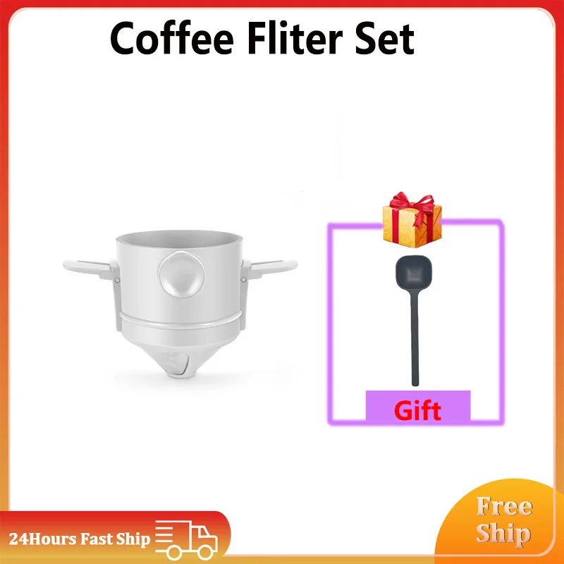 

Кухонный многоразовый складной фильтр для кофе, из нержавеющей стали