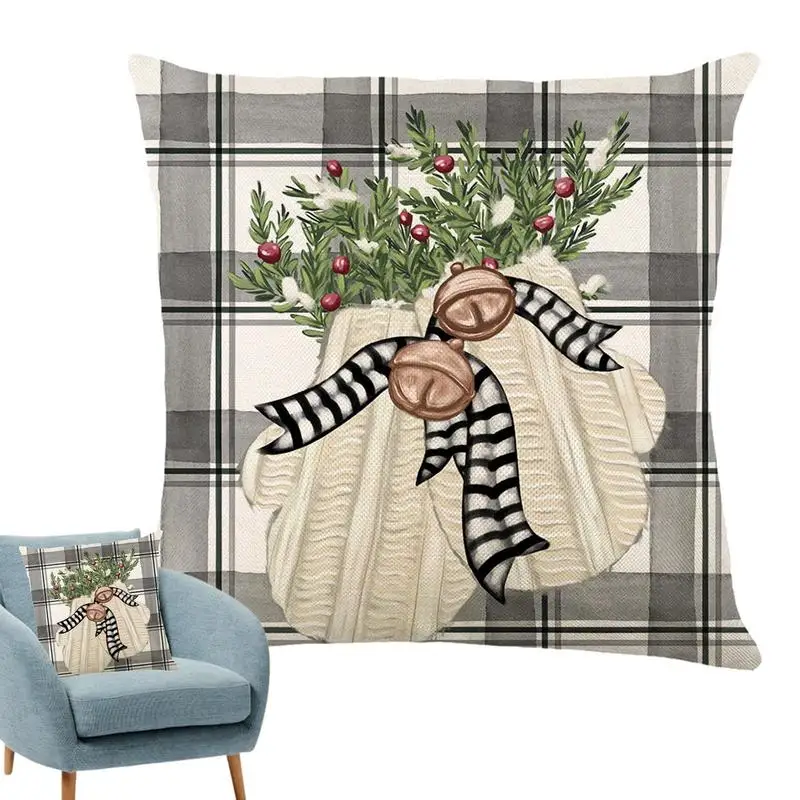 

Рождественское украшение, диванная подушка, подушка, чехол для подушки с невидимой молнией, диванная подушка, наволочки для дивана, автомобиля