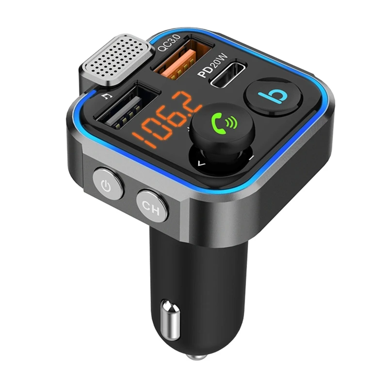 

Car Bluetooth-compatible Music Receiver Wireless Adapter Low Latency USB Charger Dropshipping