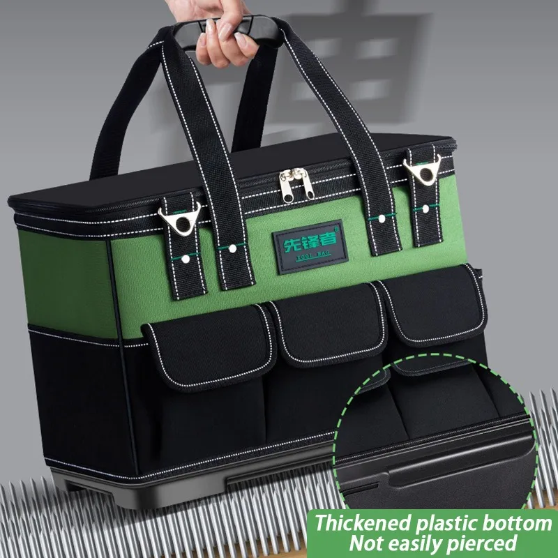 Профессиональная сумка для инструментов электрика органайзер хранения полный