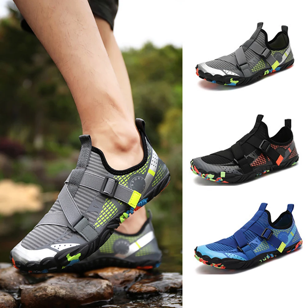 

Nonslip Swimming Water Shoes Cutting Prevention Swim Beach Aqua Shoes Wear-resistant Wading Sneakers Comfortable for Lake Hiking