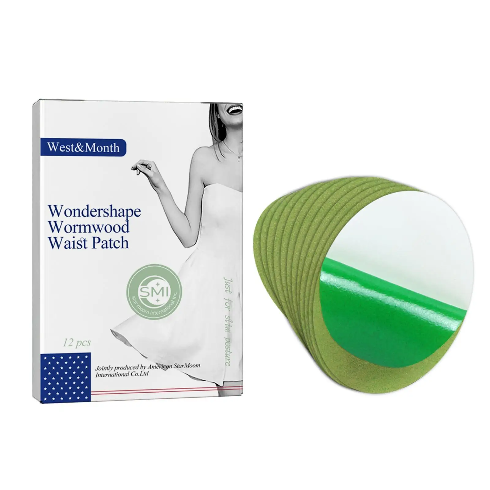 

12pcs/box Self-heating Wormwood Lumbar Spine Sticker Back Muscle Pain Relief Patches Neck Knee Joint Ache Relief Pain Patch