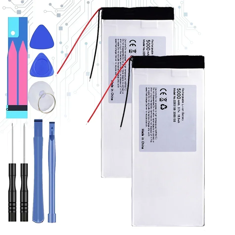 Сменный аккумулятор Hi 8 для 8-дюймового планшета Chuwi Hi8 Windows 3263156 3565158 Bateira 4800мАч