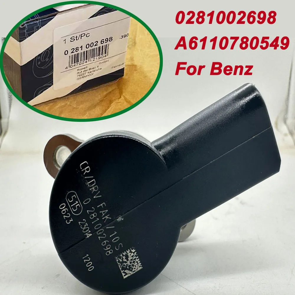

0281002698 A 6110780549 Клапан регулирования давления топливной рампы DRV 6110780549 Для Mercedes-Benz C-Class V-Class Sprinter CDI Sprinter