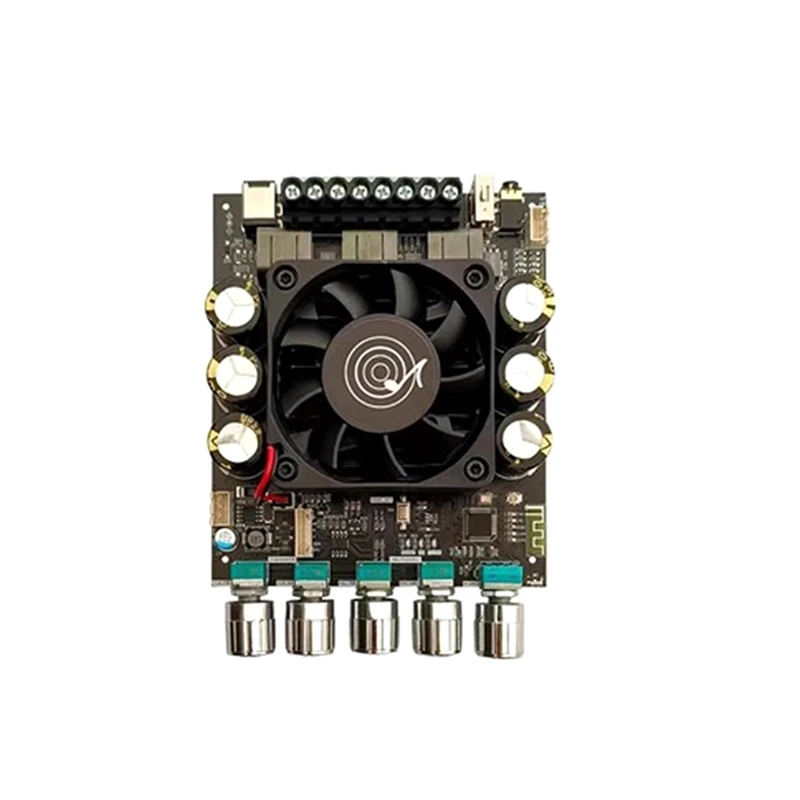 Плата усилителя Bluetooth 2X160w + 220W TDA7498E ADAU1701 с многофункциональным модулем DSP