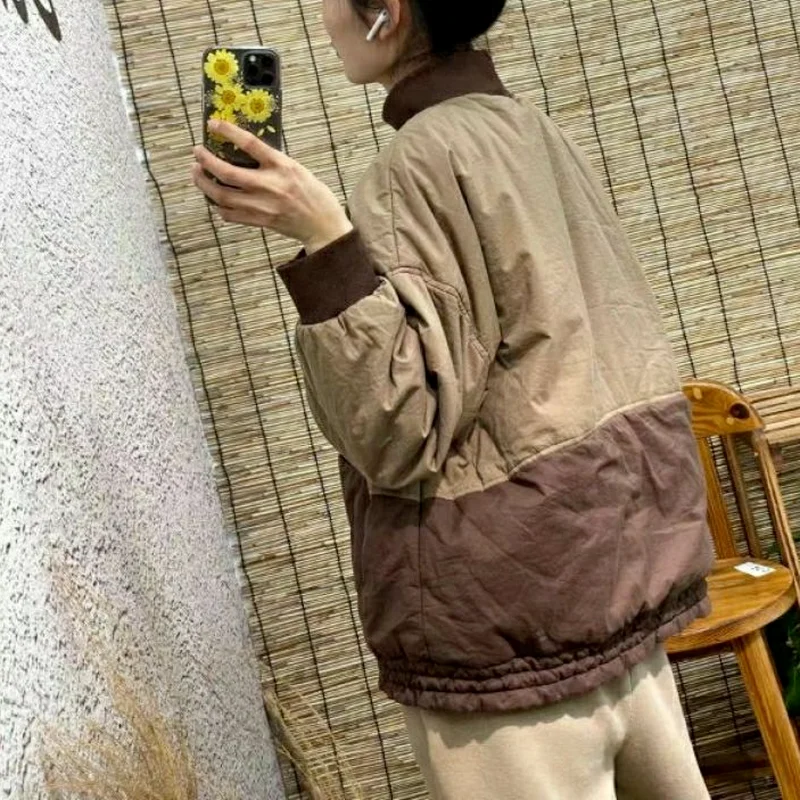 Женские парки зимние теплые простые универсальные для отдыха модные элегантные