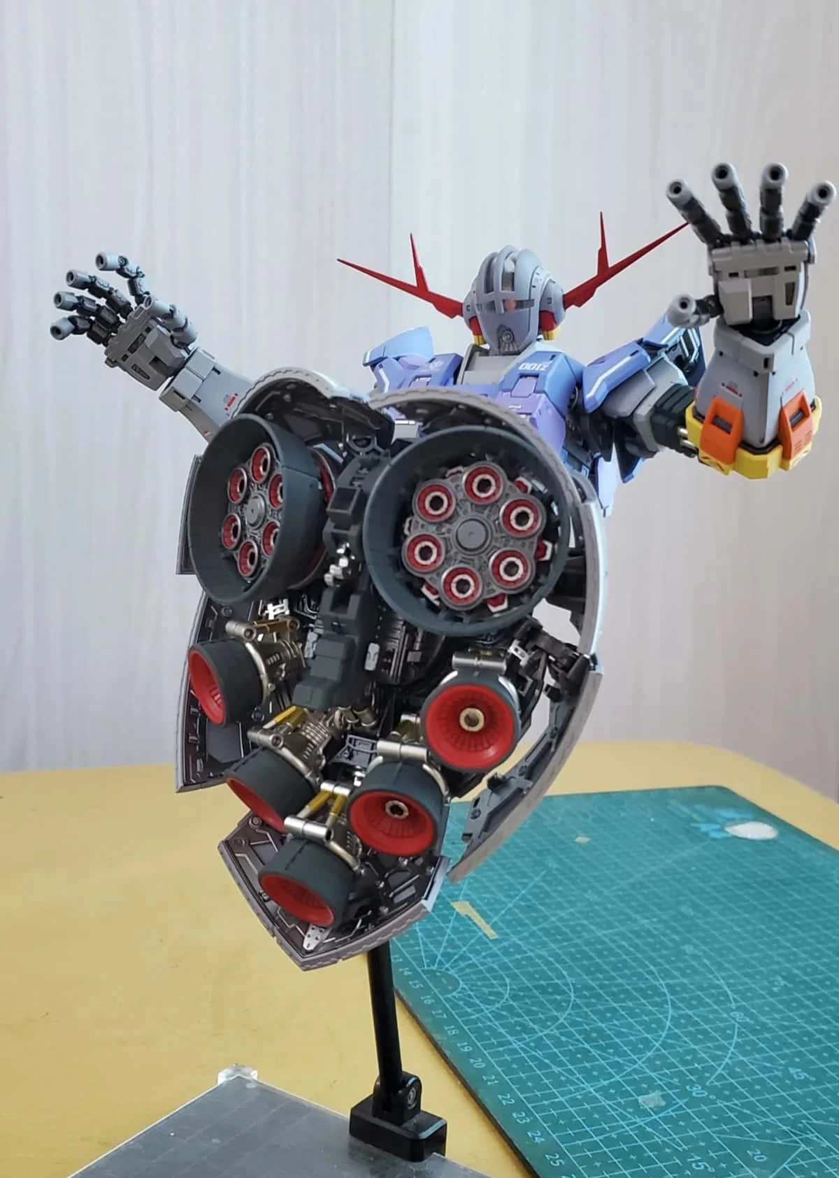 Фото Конструктор Bandai RG MOBILE SUIT GUNDAM LAST SHOOTING ZEONG EFFECT SET, аниме-фигурка MSN-02 Zeong, оригинальная коробка №5