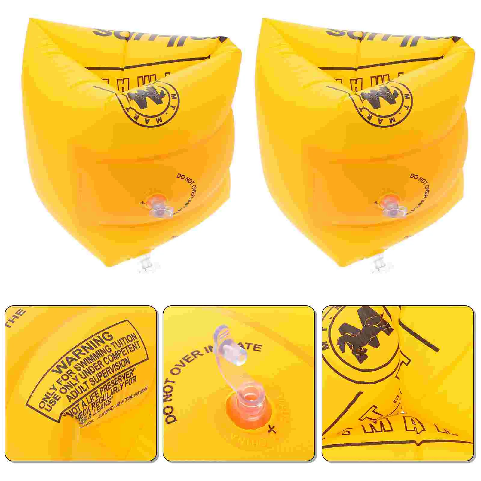 

Поплавки на руку, надувные поплавки для детей, поплавки, кольца для бассейна, поплавки, ленты, 2 рукава для плавания, для малышей, 4 дюйма, повя...