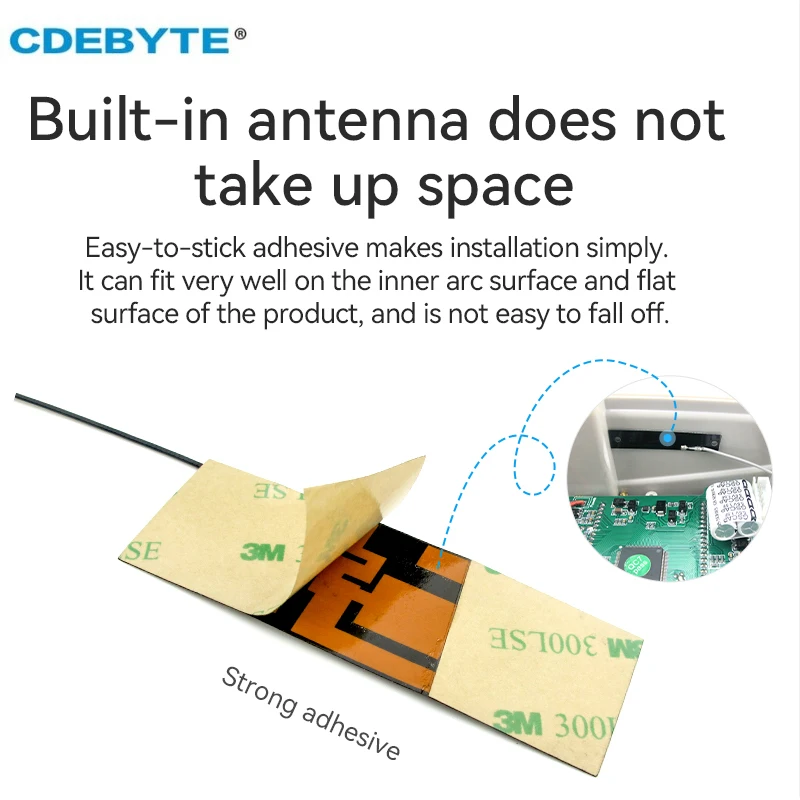 Фото 10 шт. 4G выбранная встроенная антенна FPC CDEBYTE TX4G-FPC серии поддержка WCDMA LTE DTU 4G GSMGPRS NB-IoT встроенная антенна №3