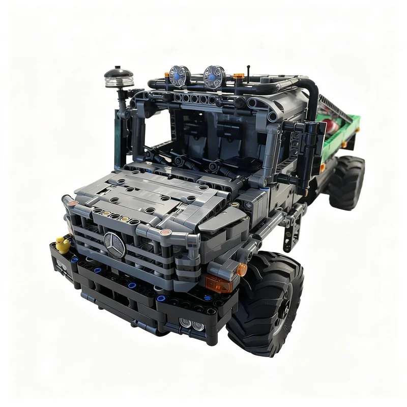 2112 деталей MOC Technical Zetros Hood Fix, модель из строительных блоков, архитектурный конструктор, рождественский подарок, игрушка, коллекция кирпичиков на день рождения, для демонстрации. (art.: 3920dcd3239b7) - 3920dcd3239b7
