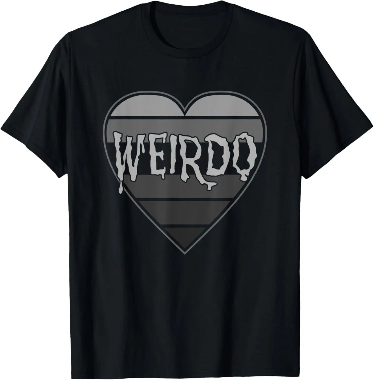 Punk Dark Emo Funny Goth Heavy Rock Music Weirdo T-Shirt