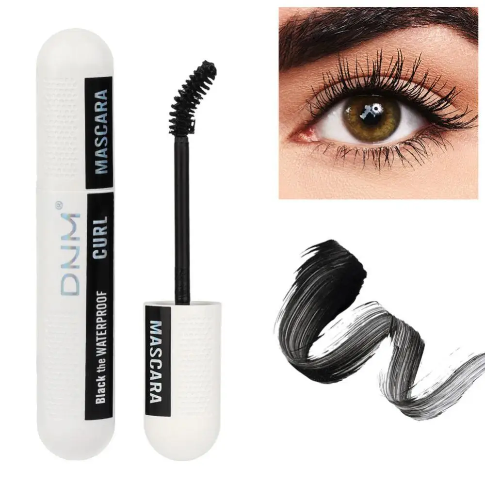 

Silk Fiber Eyelash Mascara Waterproof Lasting Fast Dry Eyelashes Curls Extension Big Eyes Eye Lashes Makeup For Women Cosmetics