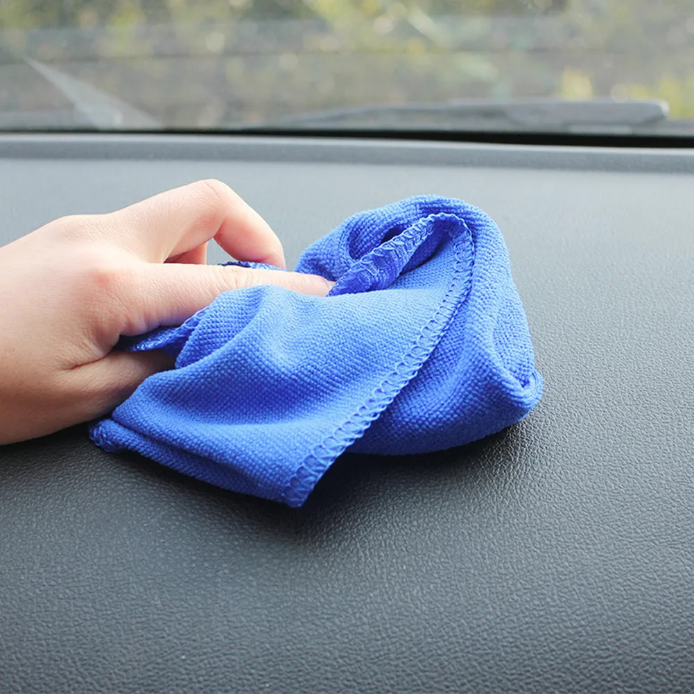 

1pc Car Clean Cloth Superfine Fiber Wash Tool Microfiber Towel Kitchen Wash Auto Home Cleaning Wash 30*30CM