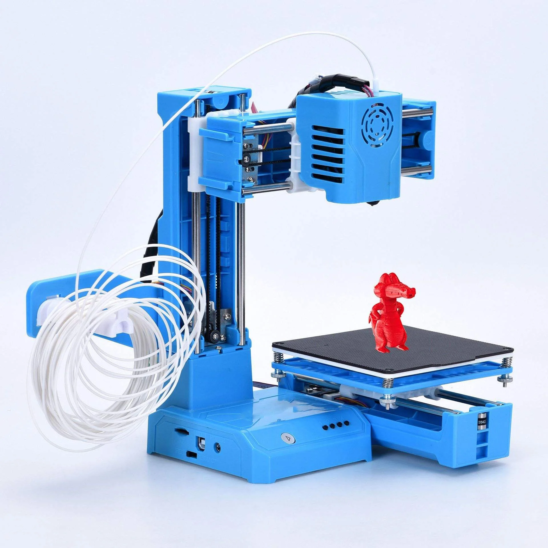 Фото Новый модульный портативный 3D-принтер K9, настольный мини-принтер FDM 100x100x100 мм, поддержка PLA/TPU, бесшумная печать через USB, простая сборка №2