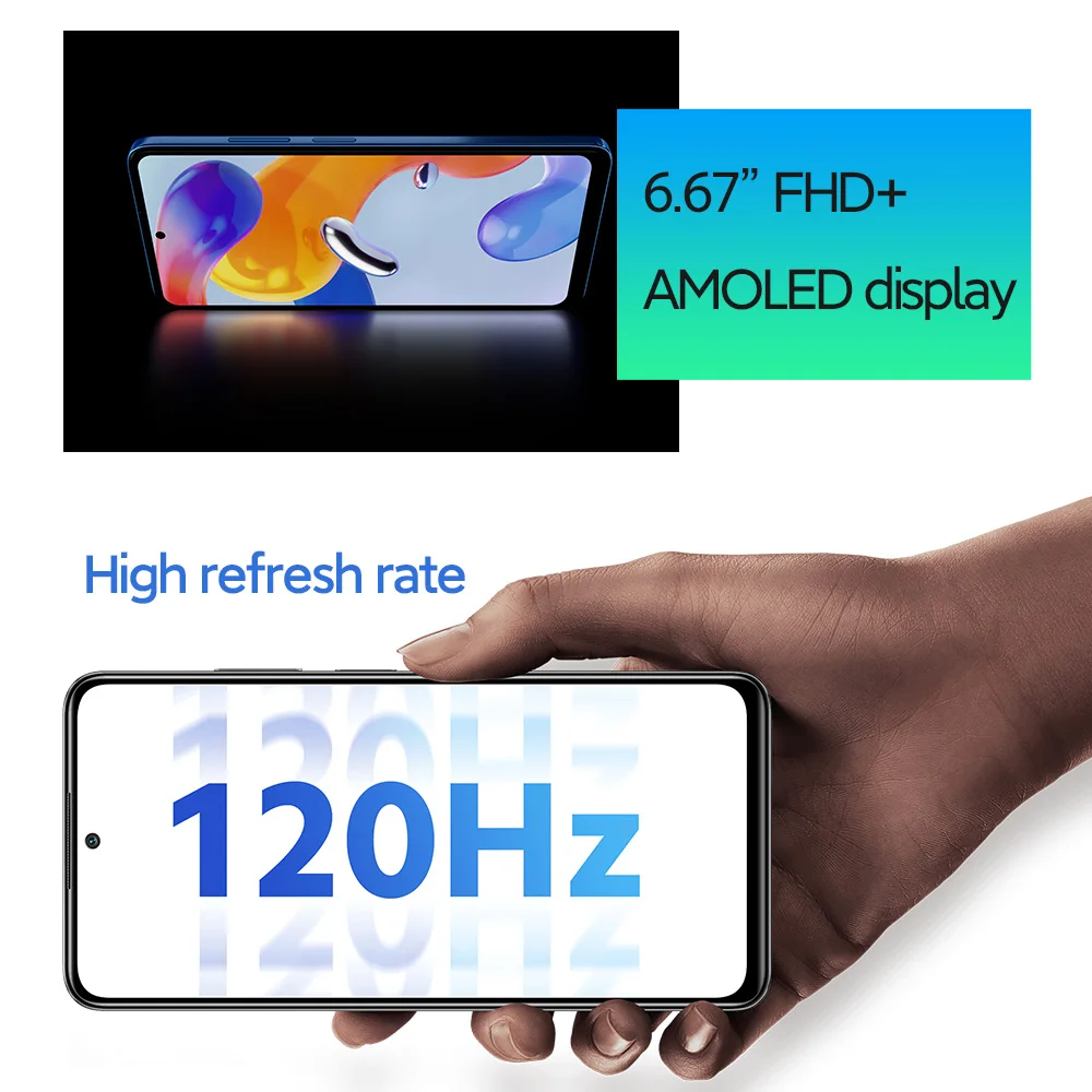 Global Version Xiaomi Redmi Note 11 Pro 5G Mobile Phone 6.67