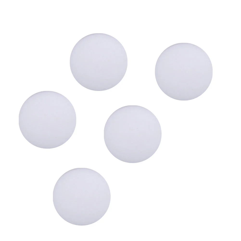 

5PCS Round Door Crash Pad Door Knob Thicken Wall Protectors Self Adhesive Bumper Guard Stopper Simple Anti Collision Pad (White)