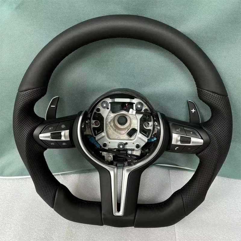 Автомобильный руль с рычагом переключения передач для BMW M Sport F-шасси F80 F82 F87 F12 F13 F86