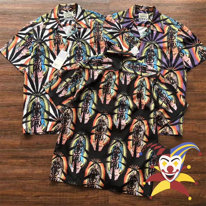 

Рубашка Мужская/женская с принтом «Кленовый лист»