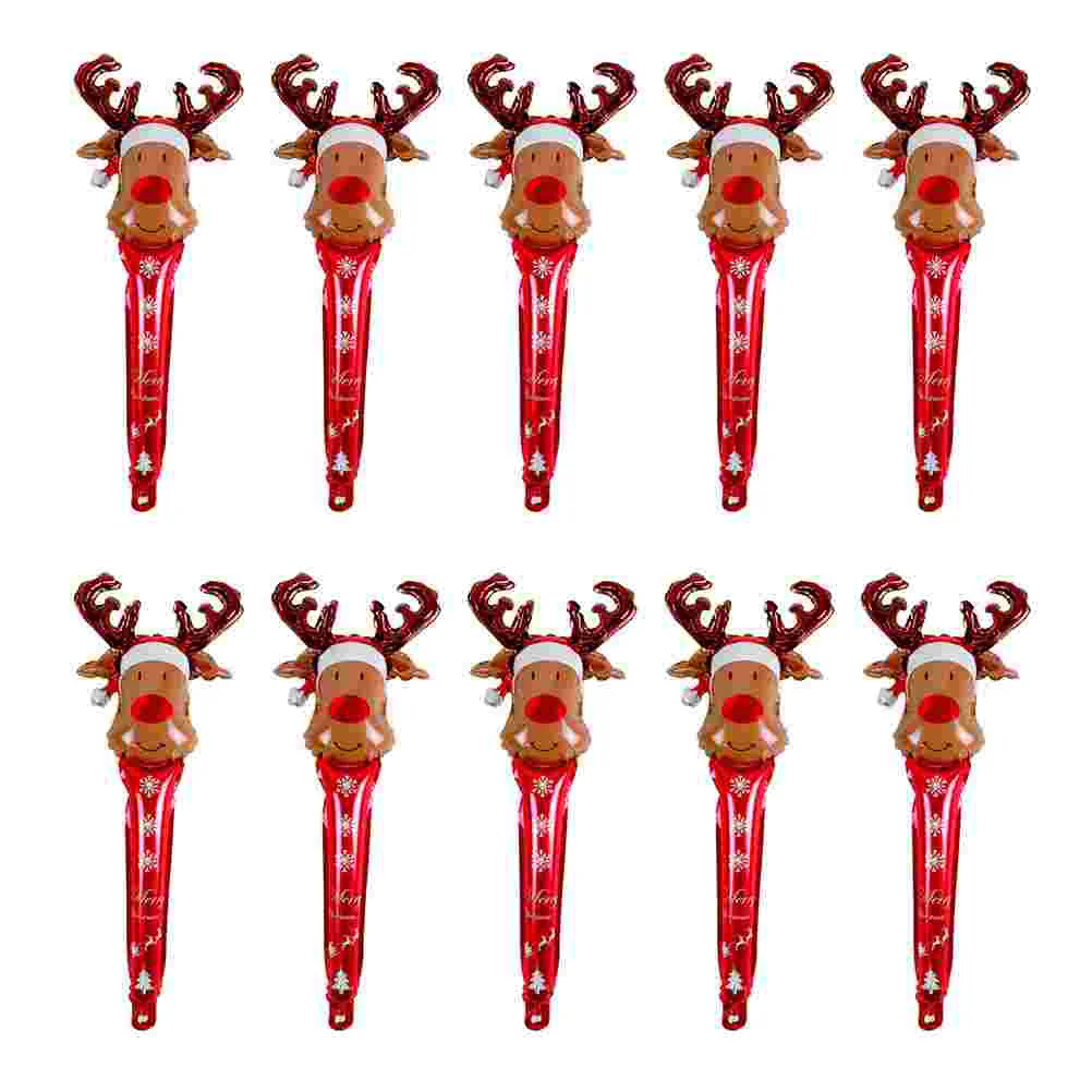 

12pcs Decors Xmas Party Supplies Christmas Stick Children for Festival Party