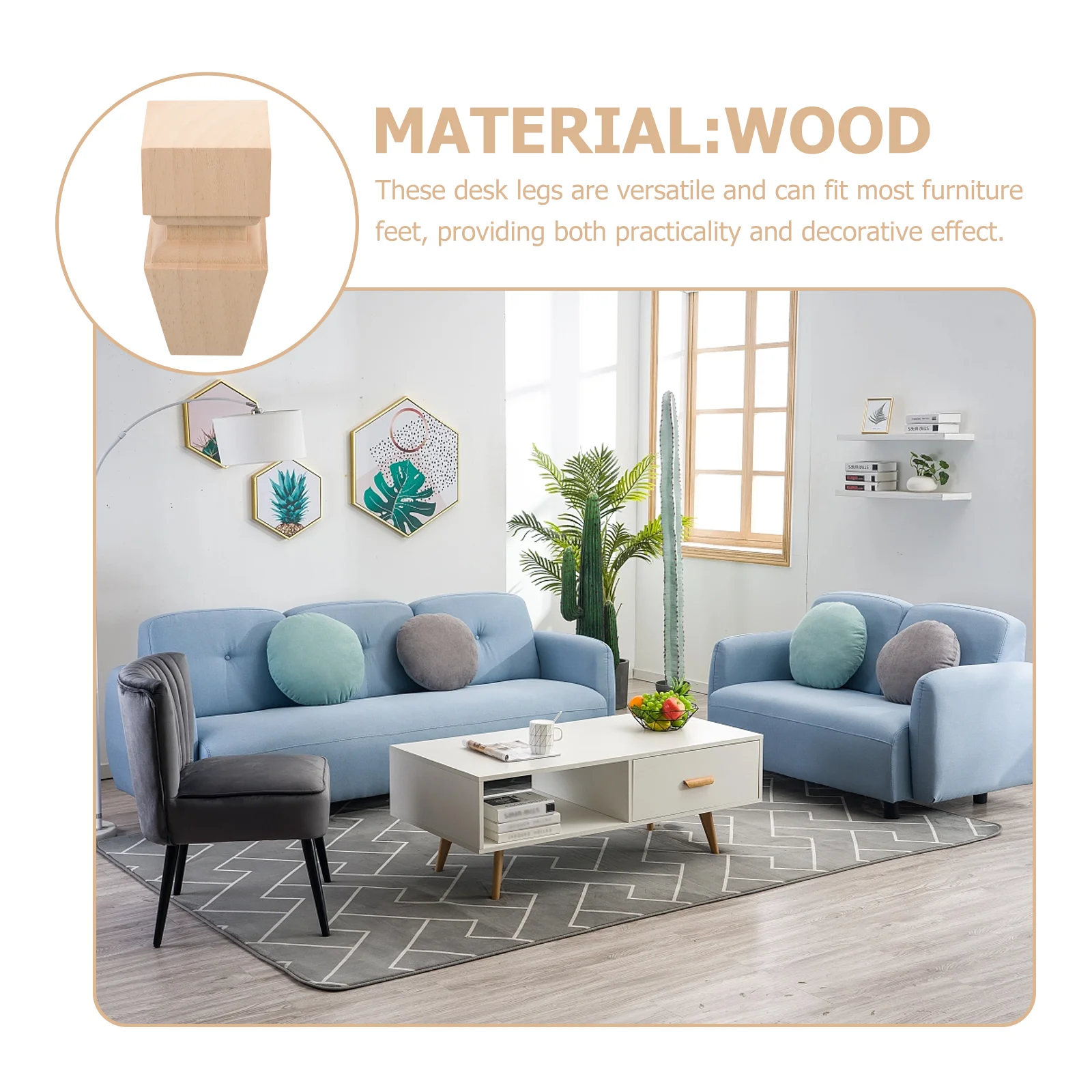 Рисунок 3 - Сменные ножки для мебели