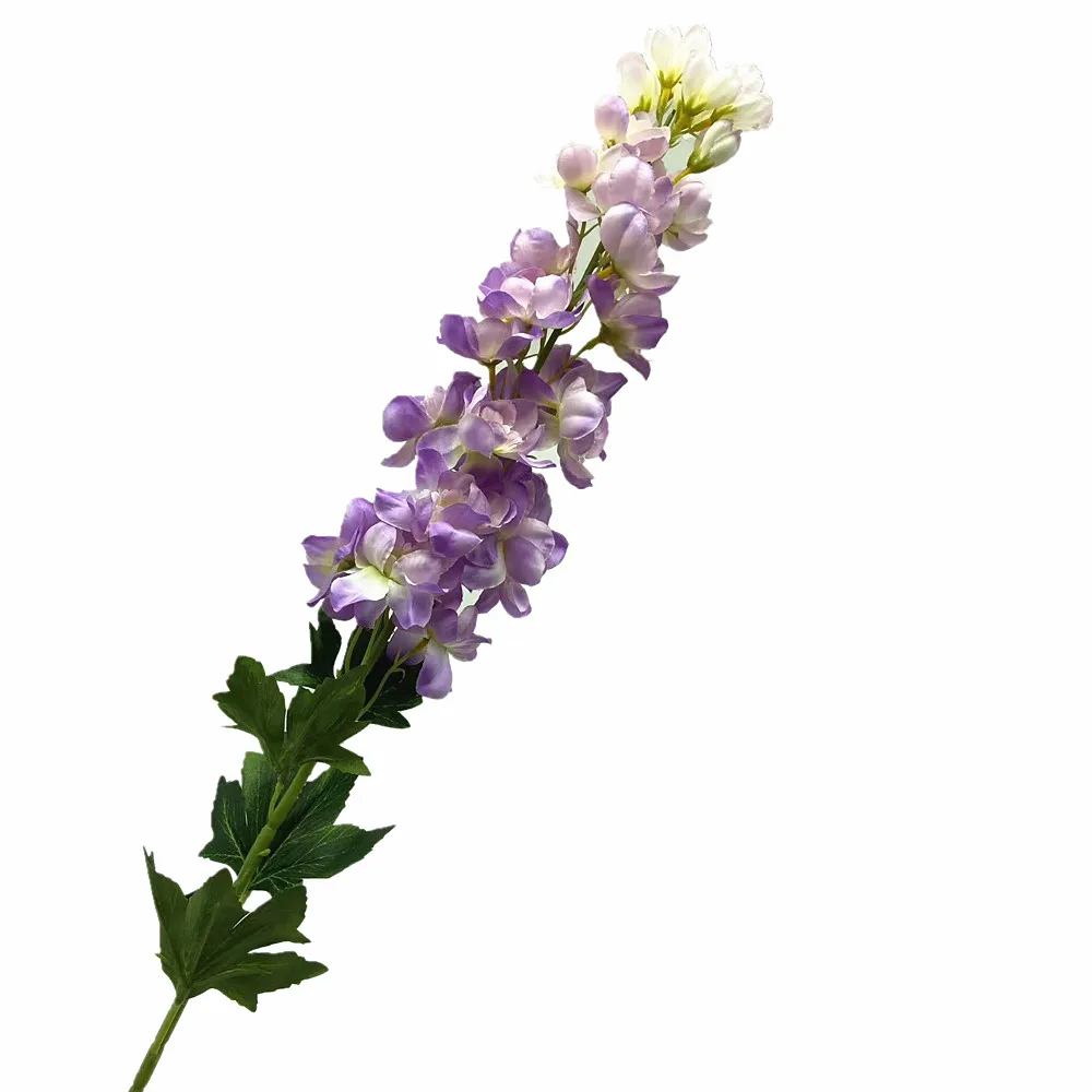ONE Faxu с длинным стержнем фиолетовая имитация весны Delphinium Ajacis шелковый ларспур для