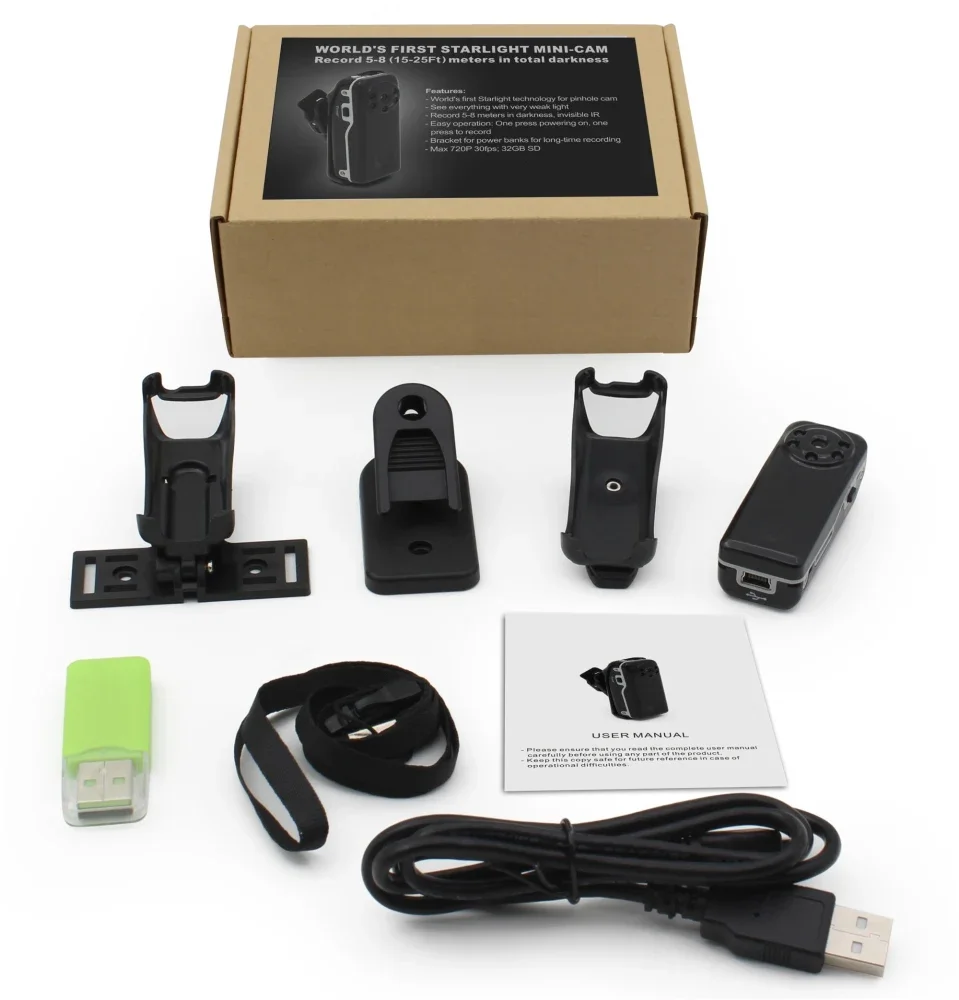 

Wireless Covert Camera Hidd DVR w/ Motion Detect - NEW - Record 6+ Hrs