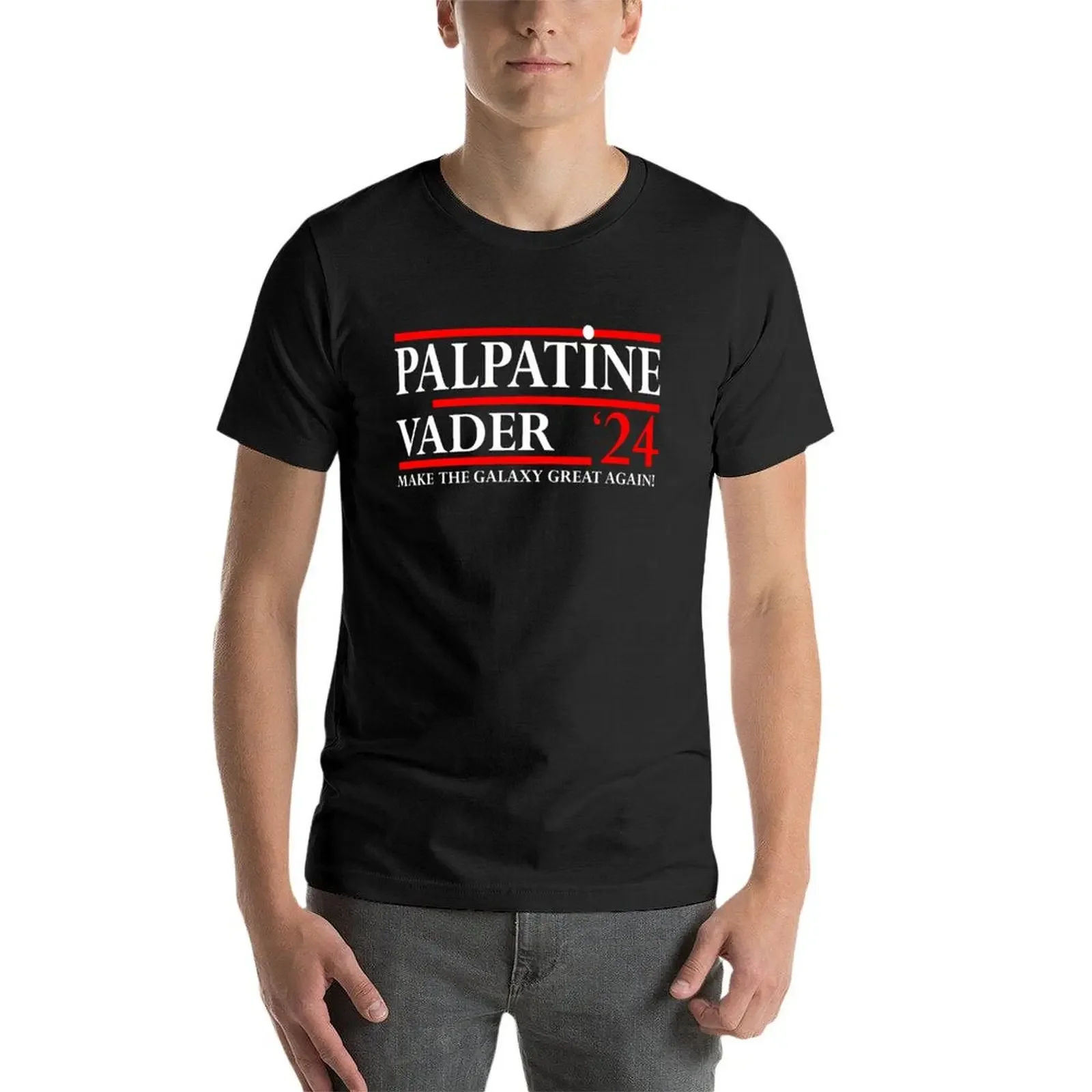 Футболка с надписью Vote Palpatine Вейдер в 2024 году дешевые футболки аниме-героями
