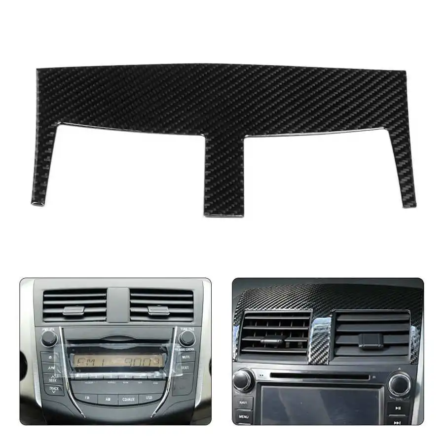 

Центральная панель управления воздуховыпускным отверстием подходит для Toyota RAV4 2006-2013 модификация интерьера из углеродного волокна автомобильные аксессуары