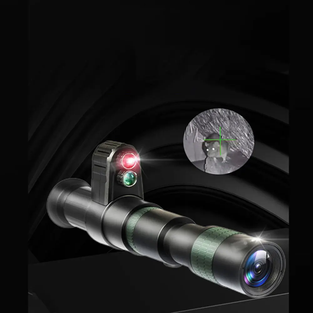 

Набор для ночного видения с перекрестным курсором, комплект для ночного видения, направляющий головной инфракрасный телескоп высокого разрешения