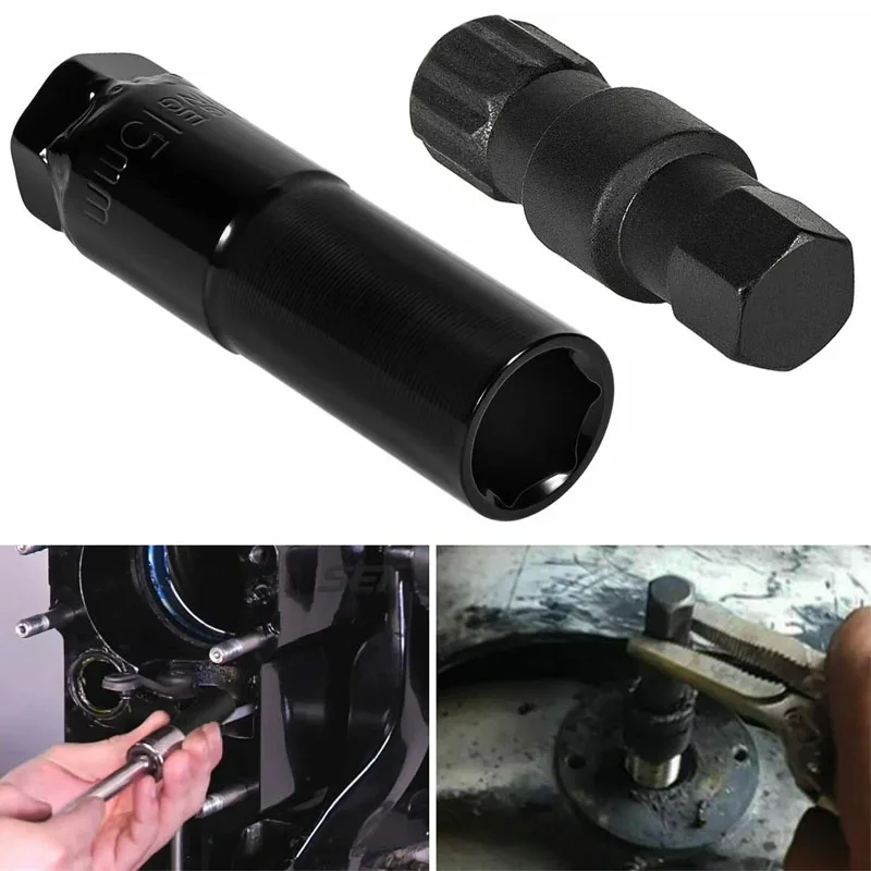 

Shift Cable Tool Socket & Hinge Pin Tool Kit Fit for Marine Mercruiser Alpha One Gen I, II, R & MR, Bravo I II & III,2pcs