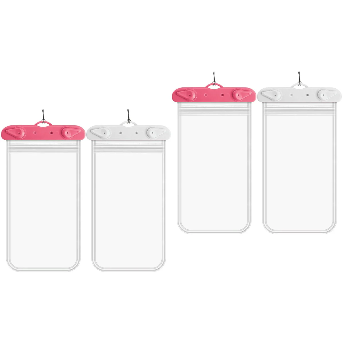 

4 Cell Phones Bag Case Beach Essentials for Rafting