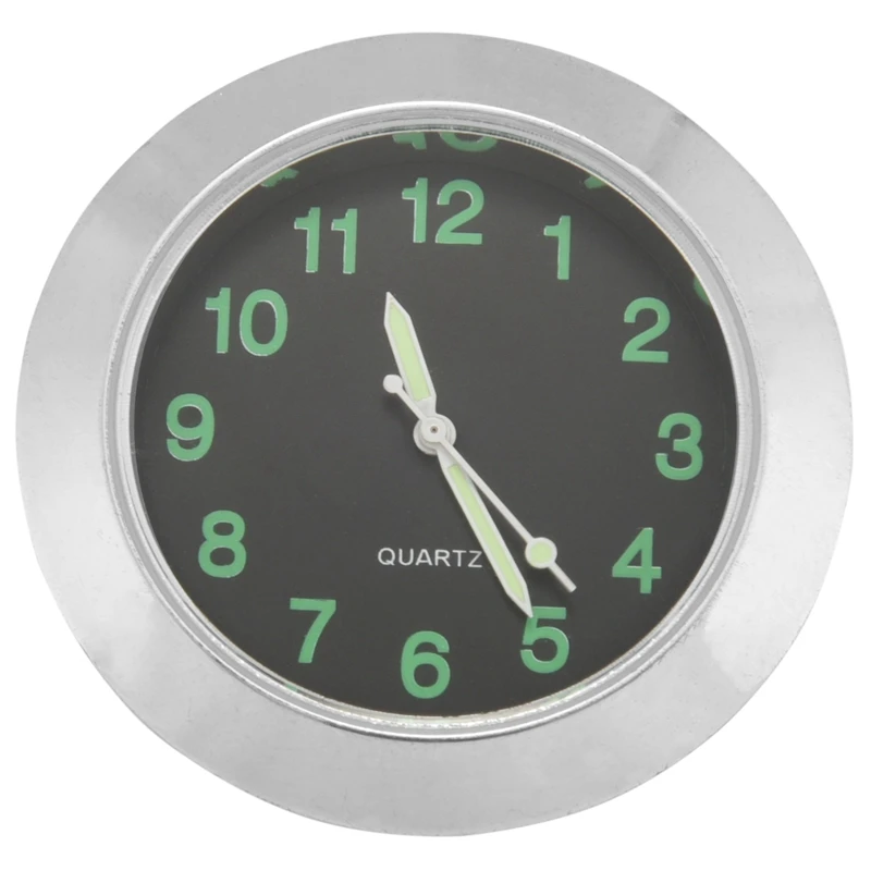 

Mount Digital CNC Aluminum Clock Mini Waterproof Digital Watch 7/8 inch Motorbike Bicycle Waterproof Clock