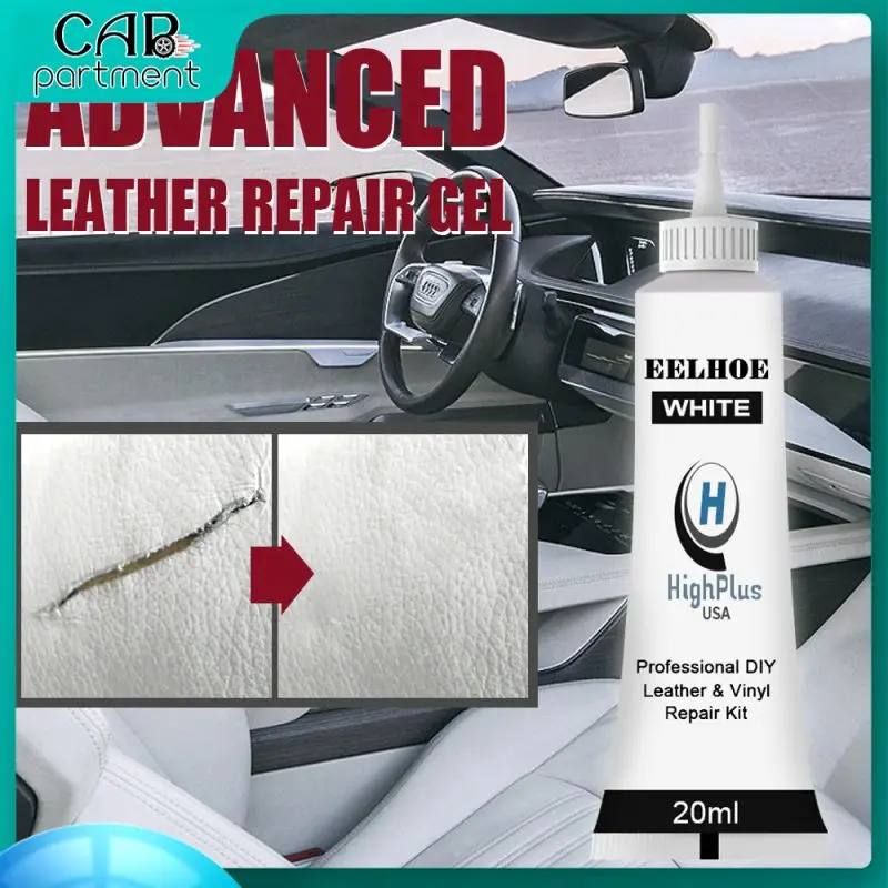 

Easy To Use Car Leather Repair Kit Auto Complementary Color Paste Fast Repair Wide Compatibility 25.00g Car Care Liquid 20ml
