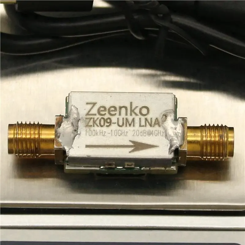Фото 3X Zeenko UM Series: малошумящий усилитель с интерфейсом USB Type-C, высоким коэффициентом усиления 20 дБ, модуль LNA RF предусилителя мощности ZK09-UM №5