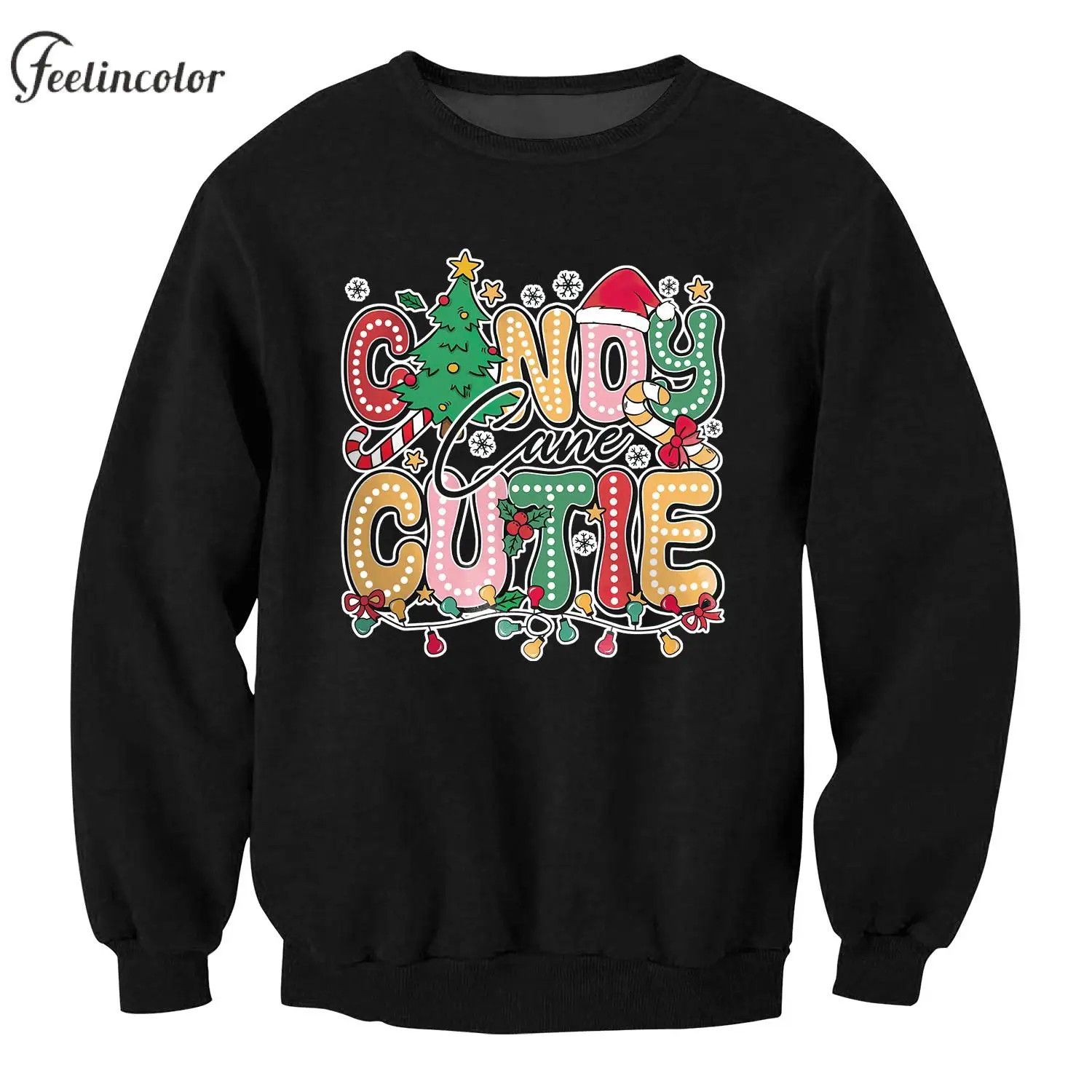 Oh Snap Gingerbread Man Рождественские толстовки для женщин и мужчин черный бежевый