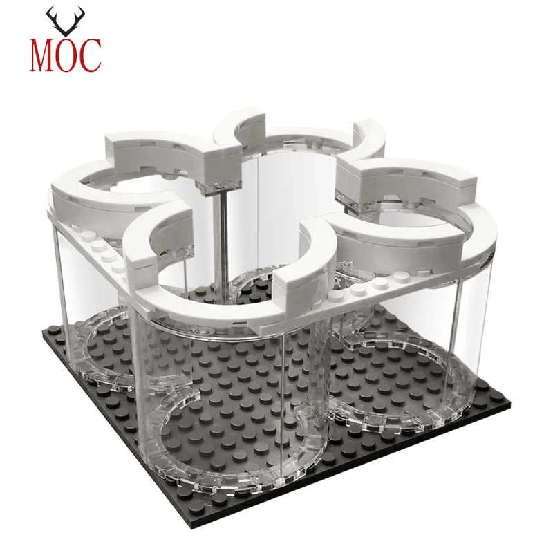 

Игрушки MOC, блоки-головоломки, MOC-19170 Saturn V Base, детская игрушка в подарок