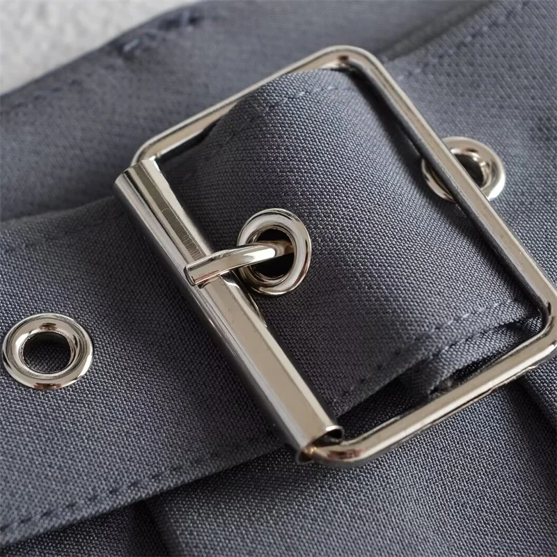 Новинка 2024 Женская ассиметричная плиссированная юбка KEYANKETIAN с поясом популярная